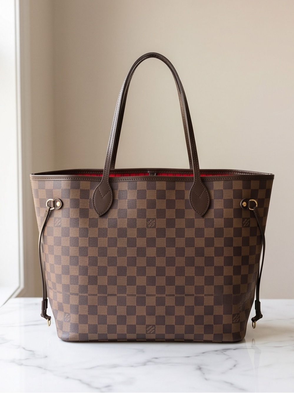 Authentic LOUIS VUITTON NEVERFULL MM